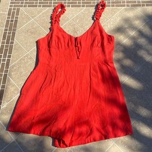 NWT Coral Romper